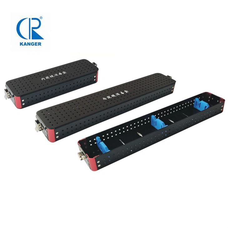 Caixa de esterilização para endoscopia